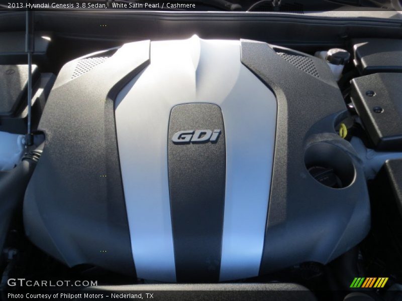 White Satin Pearl / Cashmere 2013 Hyundai Genesis 3.8 Sedan