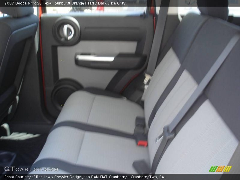 Sunburst Orange Pearl / Dark Slate Gray 2007 Dodge Nitro SLT 4x4