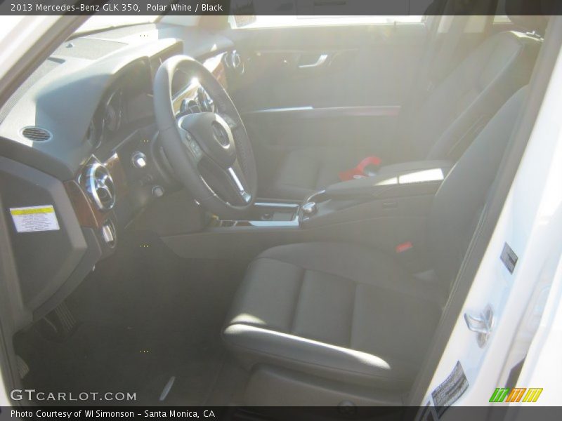 Polar White / Black 2013 Mercedes-Benz GLK 350