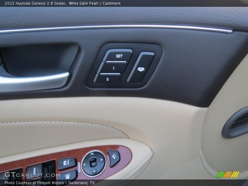 White Satin Pearl / Cashmere 2013 Hyundai Genesis 3.8 Sedan