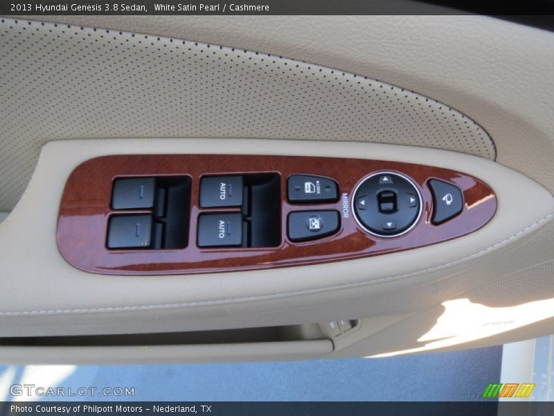 White Satin Pearl / Cashmere 2013 Hyundai Genesis 3.8 Sedan