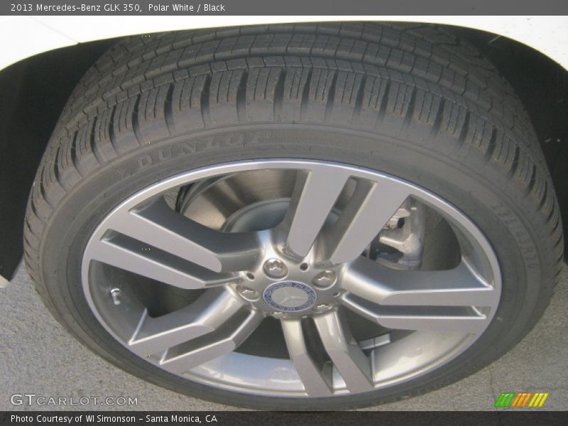 Polar White / Black 2013 Mercedes-Benz GLK 350