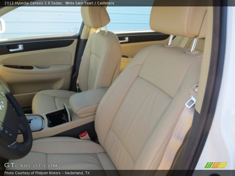 White Satin Pearl / Cashmere 2013 Hyundai Genesis 3.8 Sedan