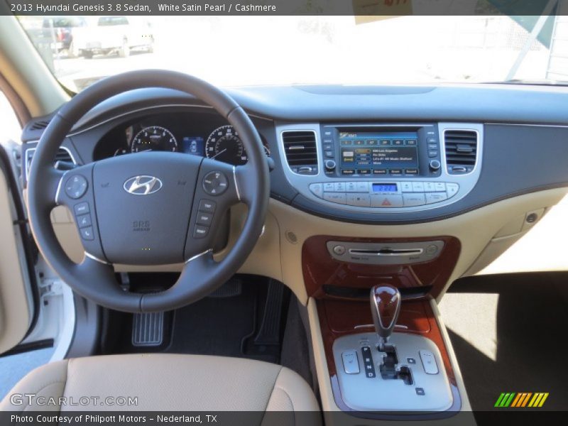 White Satin Pearl / Cashmere 2013 Hyundai Genesis 3.8 Sedan
