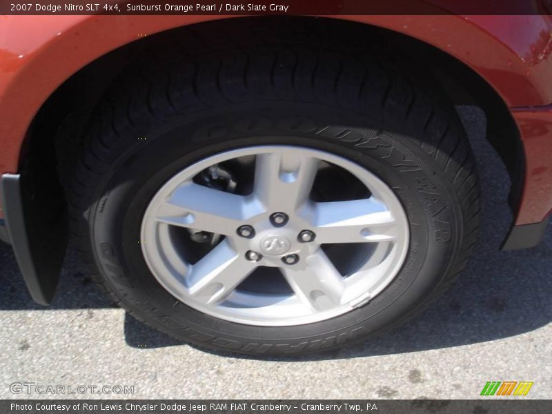 Sunburst Orange Pearl / Dark Slate Gray 2007 Dodge Nitro SLT 4x4