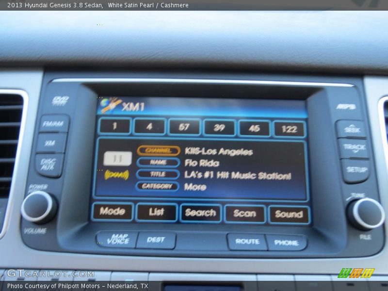 White Satin Pearl / Cashmere 2013 Hyundai Genesis 3.8 Sedan
