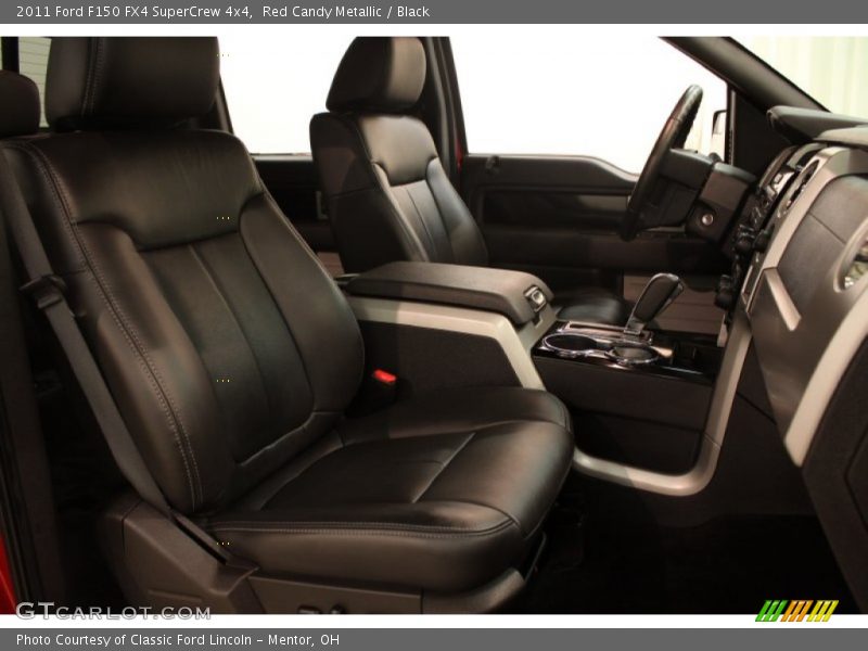 Front Seat of 2011 F150 FX4 SuperCrew 4x4