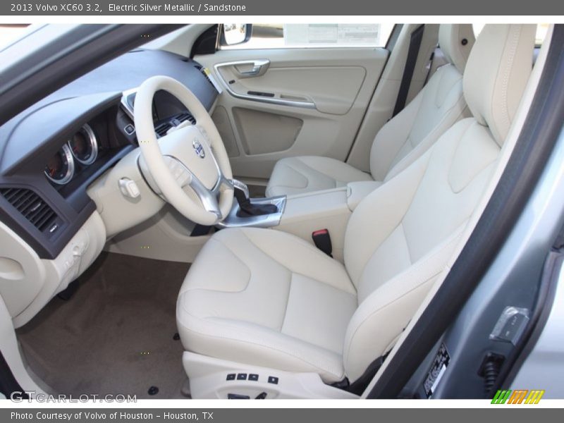 Electric Silver Metallic / Sandstone 2013 Volvo XC60 3.2