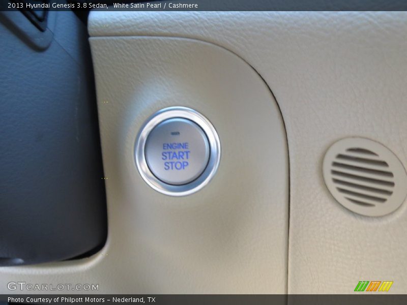 White Satin Pearl / Cashmere 2013 Hyundai Genesis 3.8 Sedan