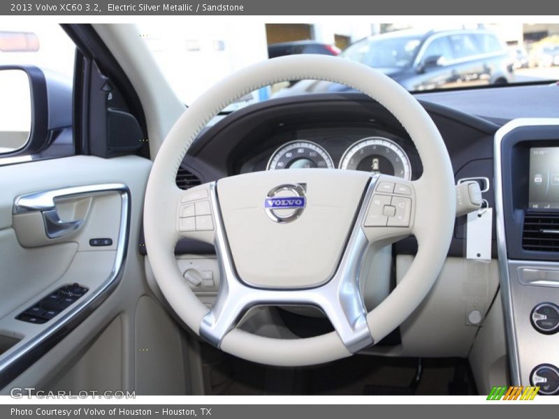 Electric Silver Metallic / Sandstone 2013 Volvo XC60 3.2