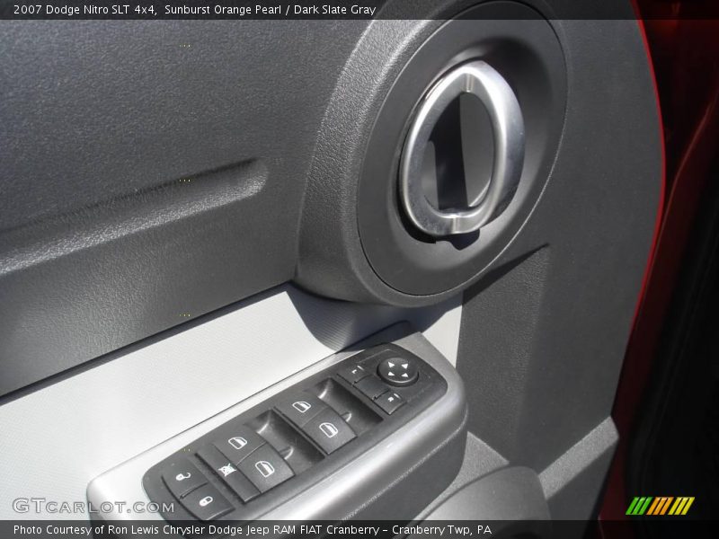 Sunburst Orange Pearl / Dark Slate Gray 2007 Dodge Nitro SLT 4x4