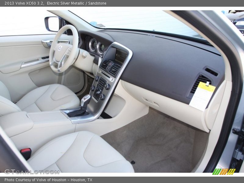 Electric Silver Metallic / Sandstone 2013 Volvo XC60 3.2