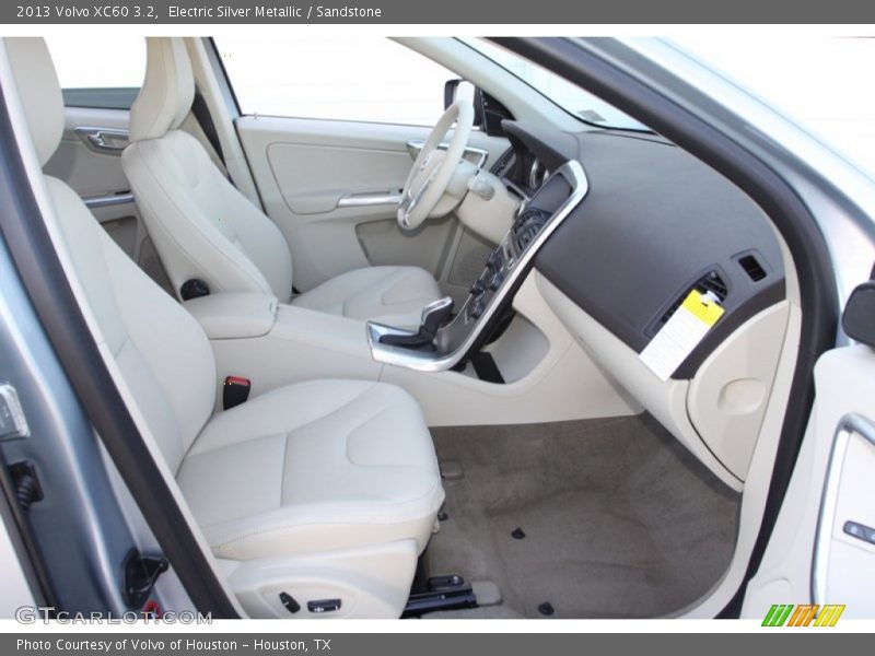 Electric Silver Metallic / Sandstone 2013 Volvo XC60 3.2