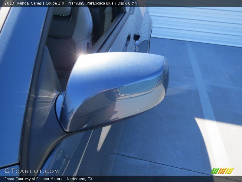 Parabolica Blue / Black Cloth 2013 Hyundai Genesis Coupe 2.0T Premium