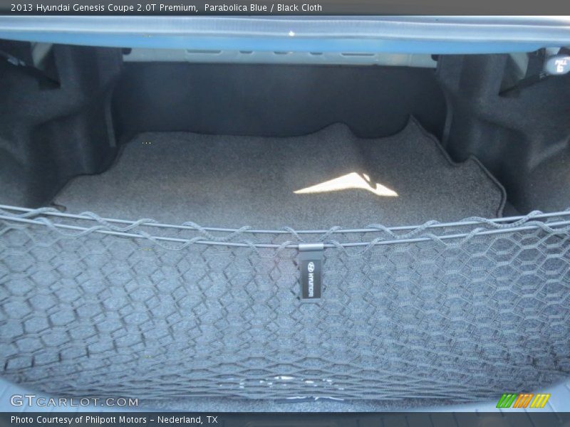 Parabolica Blue / Black Cloth 2013 Hyundai Genesis Coupe 2.0T Premium