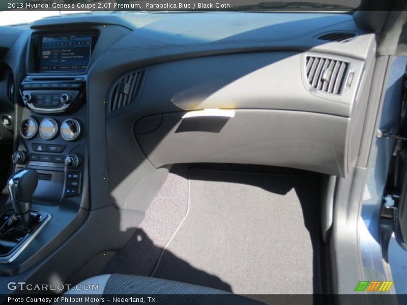 Parabolica Blue / Black Cloth 2013 Hyundai Genesis Coupe 2.0T Premium