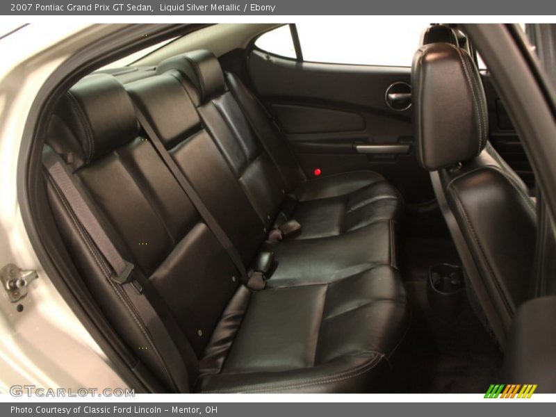 Liquid Silver Metallic / Ebony 2007 Pontiac Grand Prix GT Sedan