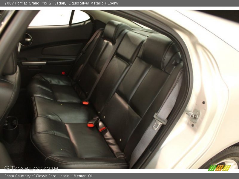 Liquid Silver Metallic / Ebony 2007 Pontiac Grand Prix GT Sedan