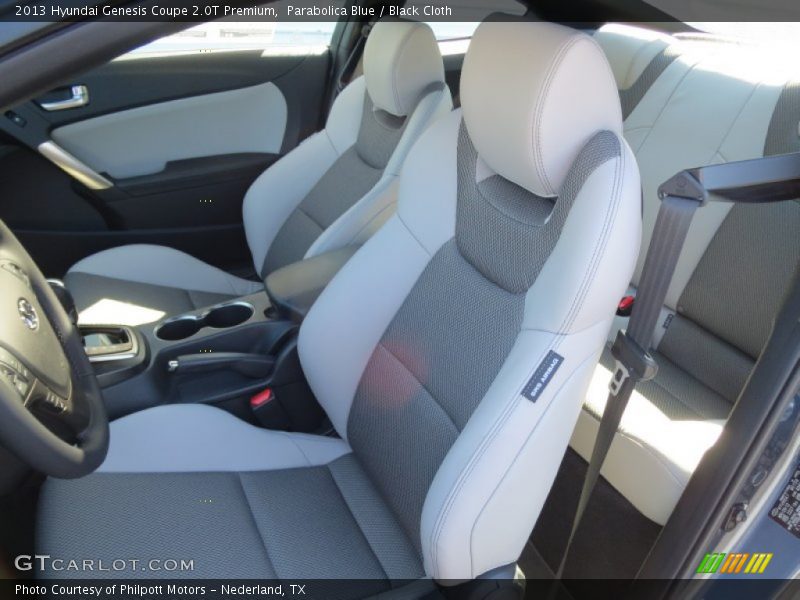 Parabolica Blue / Black Cloth 2013 Hyundai Genesis Coupe 2.0T Premium