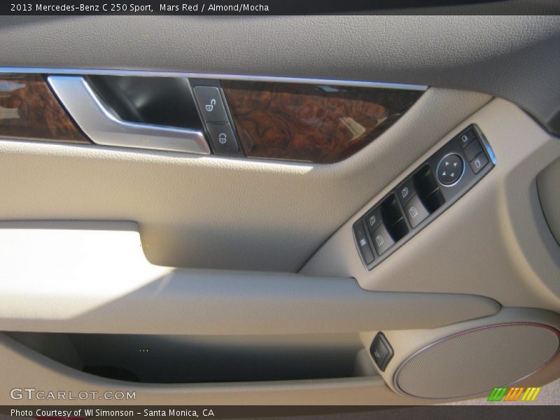 Mars Red / Almond/Mocha 2013 Mercedes-Benz C 250 Sport