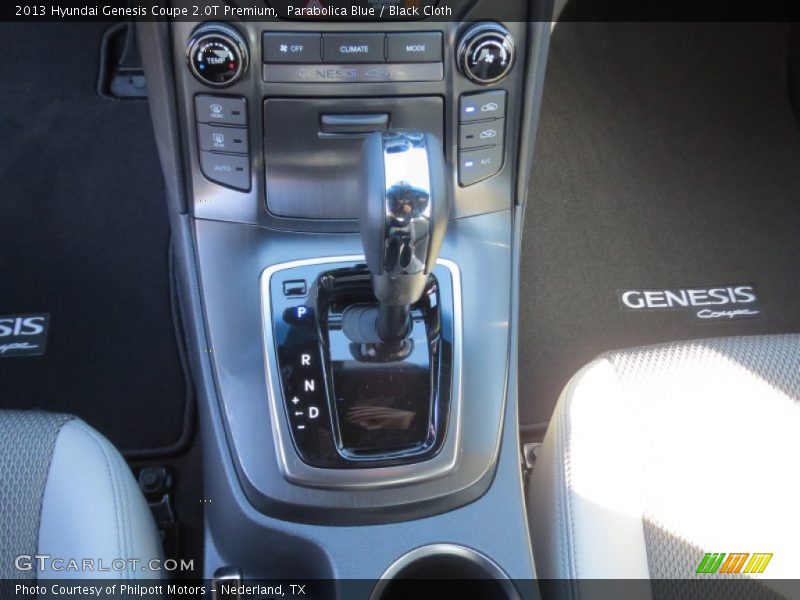 Parabolica Blue / Black Cloth 2013 Hyundai Genesis Coupe 2.0T Premium