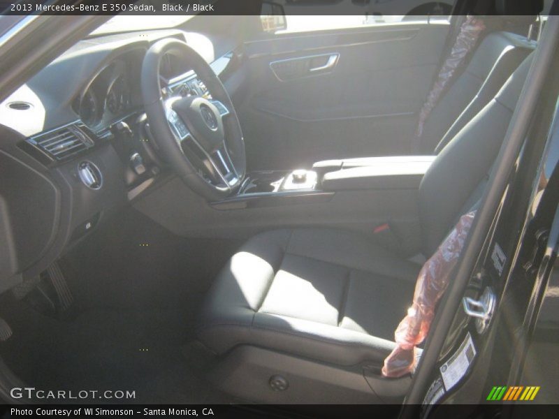 Black / Black 2013 Mercedes-Benz E 350 Sedan