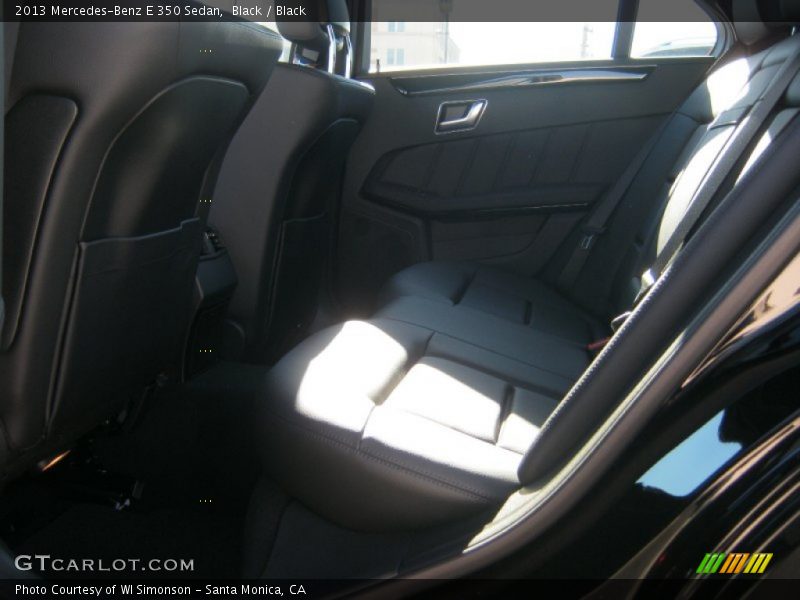 Black / Black 2013 Mercedes-Benz E 350 Sedan