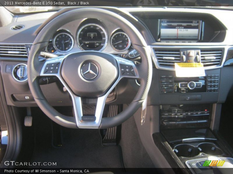 Black / Black 2013 Mercedes-Benz E 350 Sedan