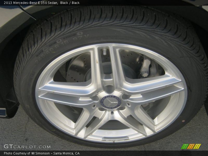 Black / Black 2013 Mercedes-Benz E 350 Sedan