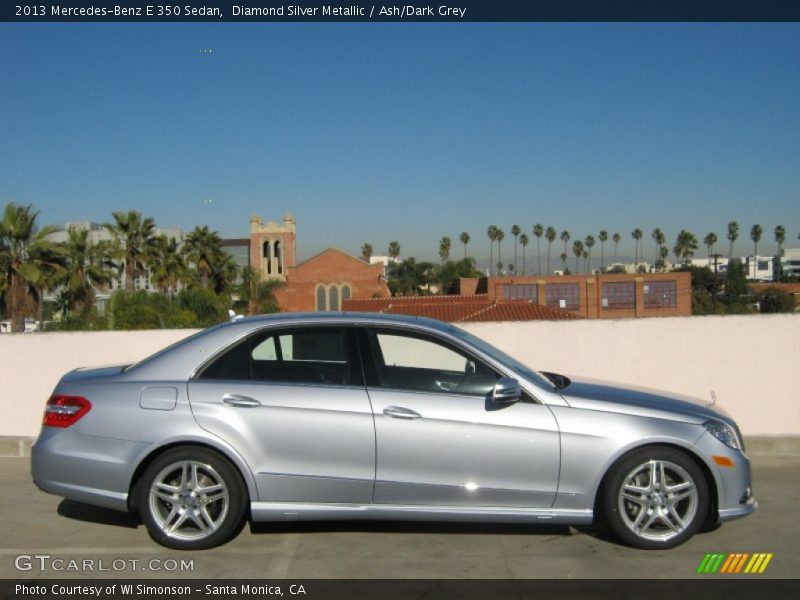 Diamond Silver Metallic / Ash/Dark Grey 2013 Mercedes-Benz E 350 Sedan