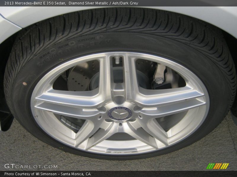 Diamond Silver Metallic / Ash/Dark Grey 2013 Mercedes-Benz E 350 Sedan