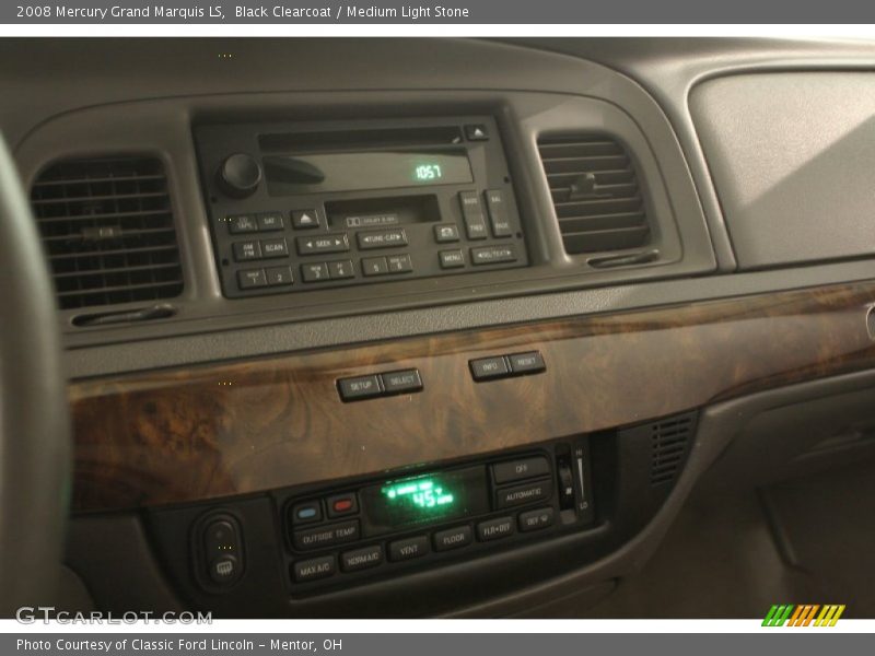 Controls of 2008 Grand Marquis LS