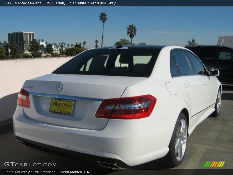 Polar White / Ash/Dark Grey 2013 Mercedes-Benz E 350 Sedan