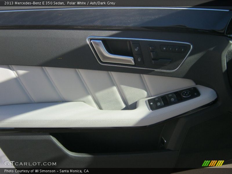Polar White / Ash/Dark Grey 2013 Mercedes-Benz E 350 Sedan