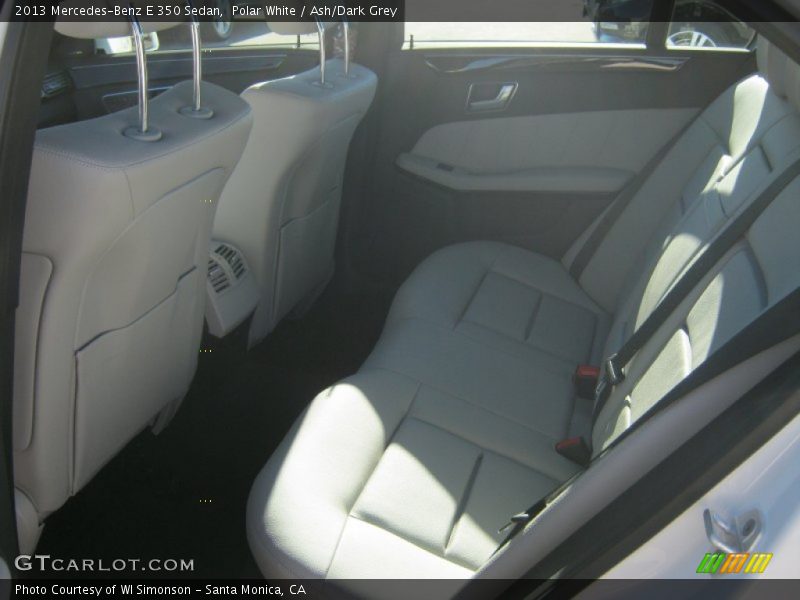 Polar White / Ash/Dark Grey 2013 Mercedes-Benz E 350 Sedan