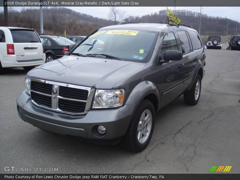 Mineral Gray Metallic / Dark/Light Slate Gray 2008 Dodge Durango SLT 4x4