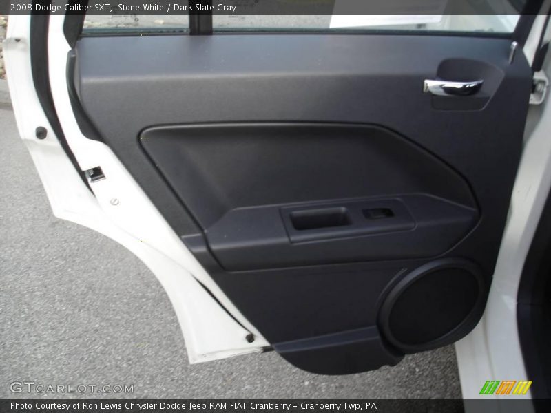 Stone White / Dark Slate Gray 2008 Dodge Caliber SXT