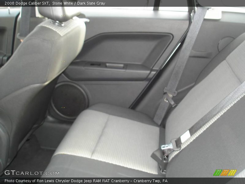Stone White / Dark Slate Gray 2008 Dodge Caliber SXT