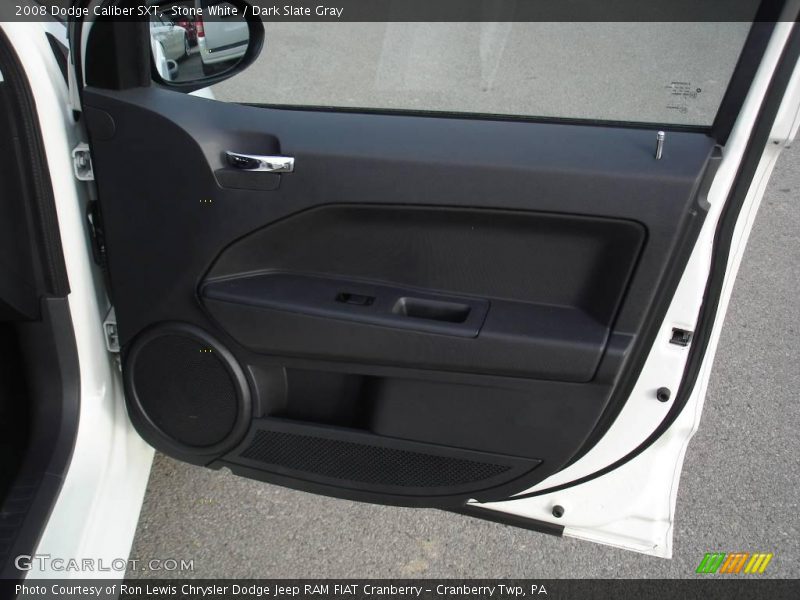 Stone White / Dark Slate Gray 2008 Dodge Caliber SXT
