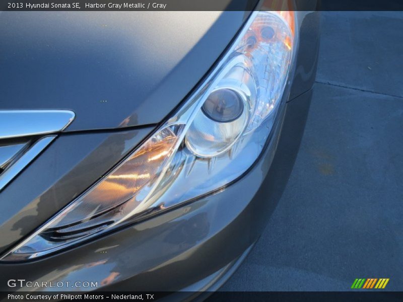 Harbor Gray Metallic / Gray 2013 Hyundai Sonata SE