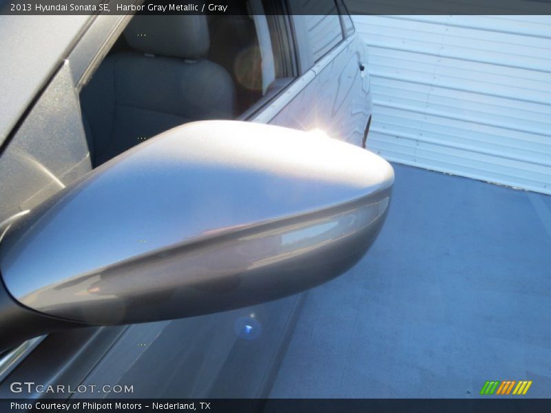Harbor Gray Metallic / Gray 2013 Hyundai Sonata SE