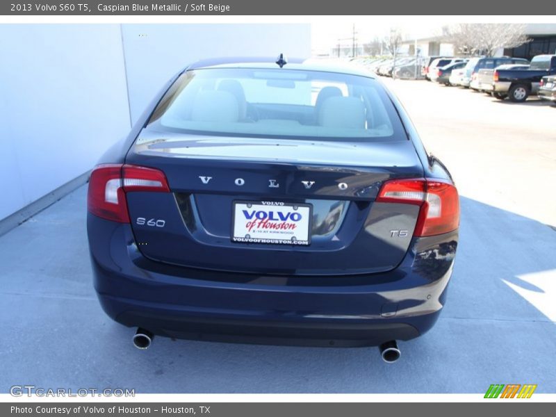 Caspian Blue Metallic / Soft Beige 2013 Volvo S60 T5