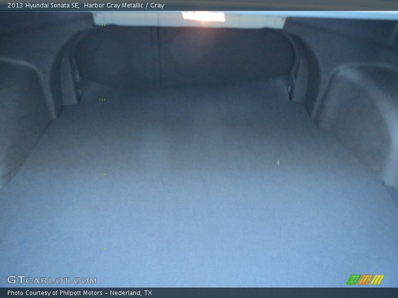 Harbor Gray Metallic / Gray 2013 Hyundai Sonata SE