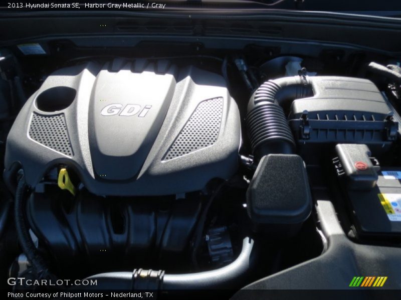 Harbor Gray Metallic / Gray 2013 Hyundai Sonata SE