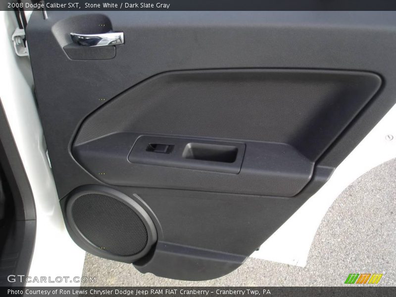 Stone White / Dark Slate Gray 2008 Dodge Caliber SXT