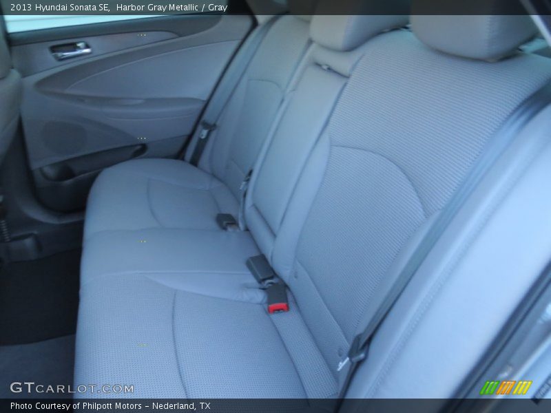 Harbor Gray Metallic / Gray 2013 Hyundai Sonata SE