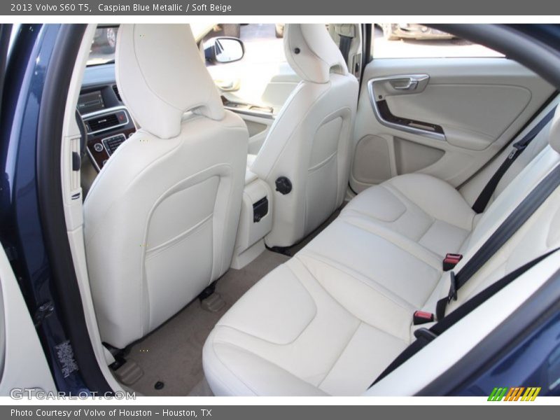Caspian Blue Metallic / Soft Beige 2013 Volvo S60 T5