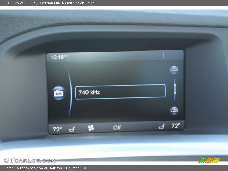 Caspian Blue Metallic / Soft Beige 2013 Volvo S60 T5