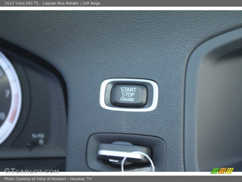 Caspian Blue Metallic / Soft Beige 2013 Volvo S60 T5