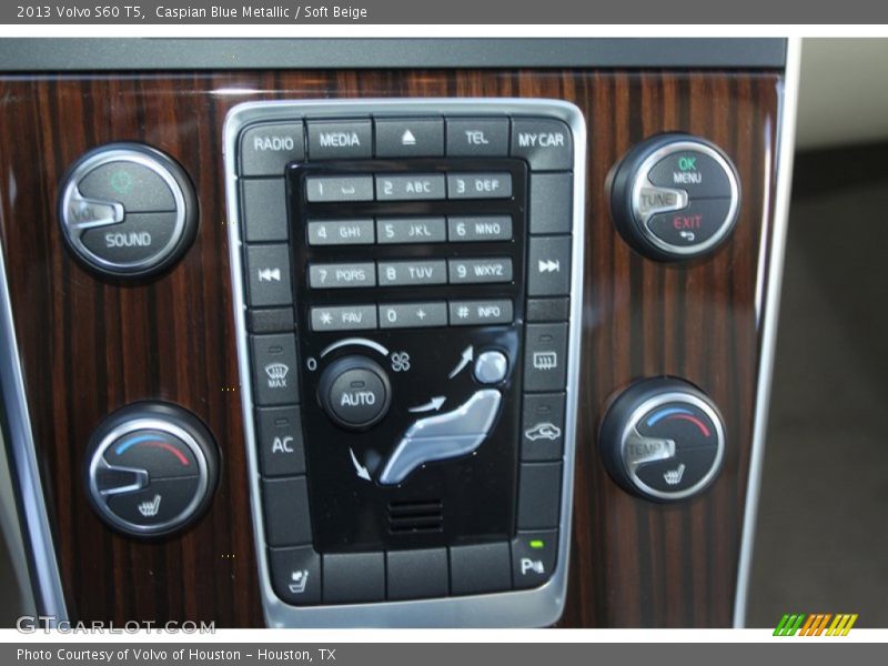 Caspian Blue Metallic / Soft Beige 2013 Volvo S60 T5